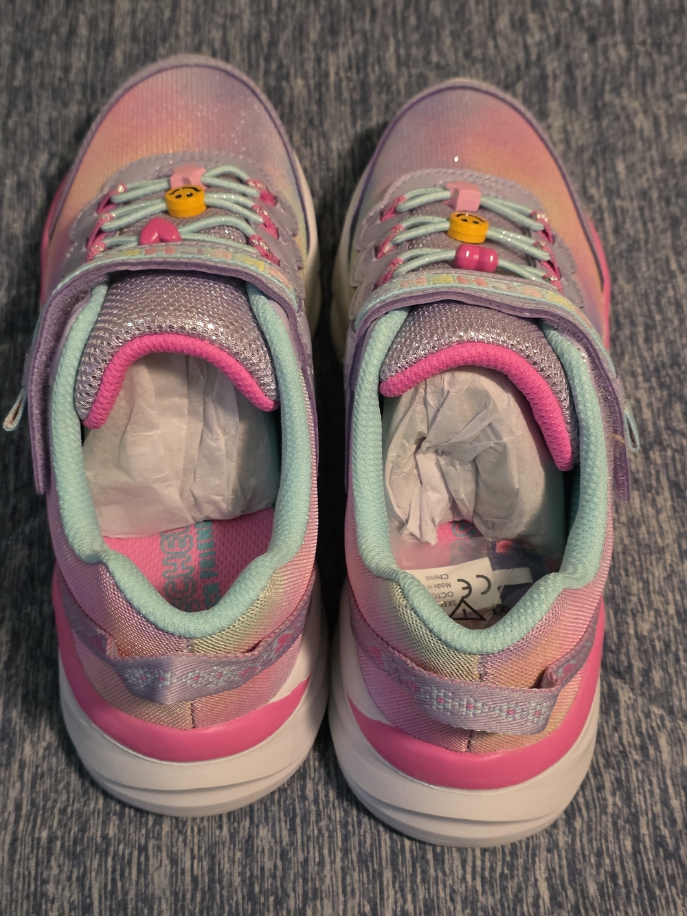 Skechers Kids Glitter Rainbow Sneakers